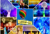 Bảo tàng Nghệ thuật Ánh sáng & Vườn Khinh khí cầu – điểm đến hấp dẫn ở Thái Lan