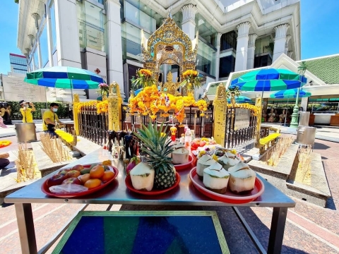 PHẬT 4 MẶT - VỊ THẦN HINDU GIÁO TẠI BANGKOK THÁI LAN